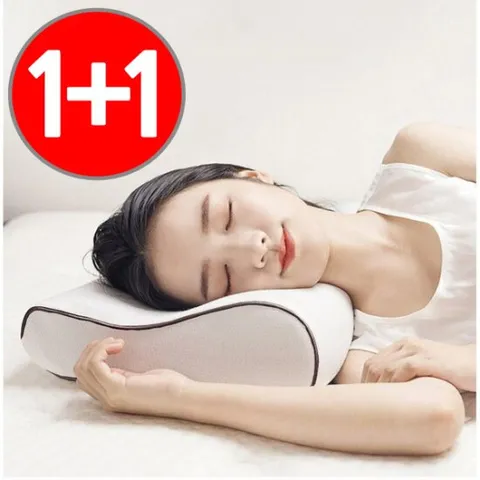 [2개구성] 3D 라텍스 메모리폼 베개 배게 기능성 캠핑 경추베개