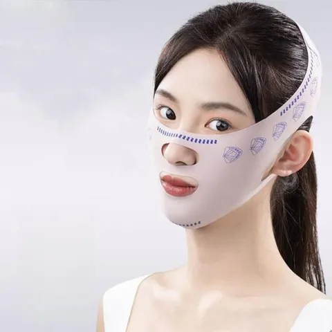 수면 밴드 입마개 얼굴 마사지기 얼굴 리프팅 밴드