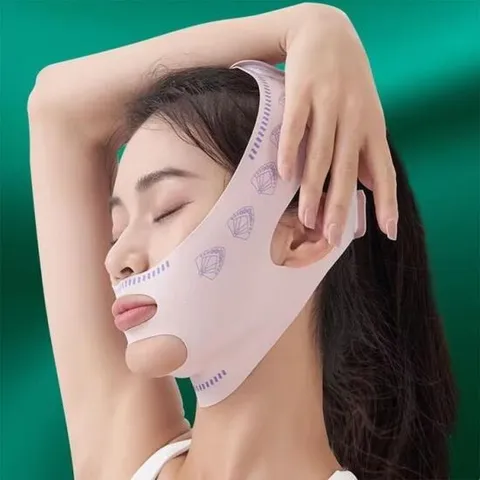 얼굴 마사지 롤러 입벌림 방지 밴드 턱 마사지기