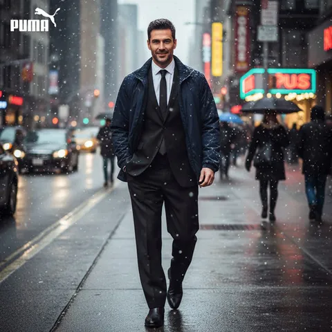 푸마 KK 아이코닉 MCS 숏패디드 자켓(93352302)