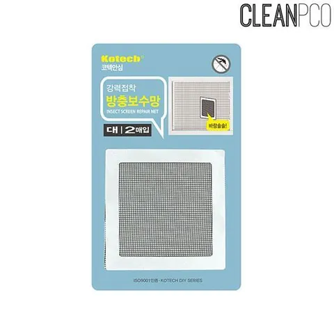 코텍 방충보수망 대 9X9cm 2매입 S 24