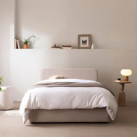 젠티스 파운드 슬림형 패브릭 침대 SS[자모고 유로탑 포켓 SS]