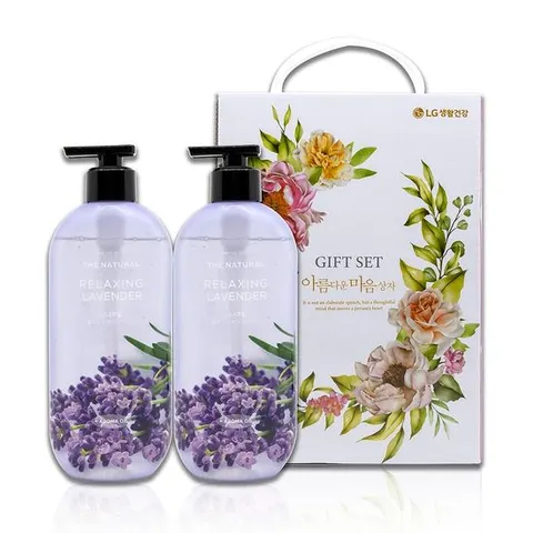 릴렉싱 데일리케어 온더바디 더 내추럴 라벤더 500ml 2입 바디워