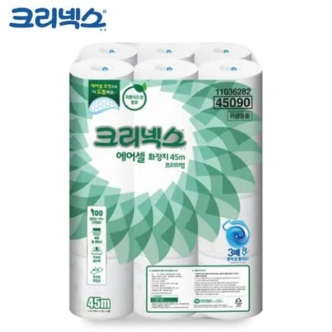 두루마리화장지 두루마리 화장지 물에 녹는 프리미엄 에어셀 24