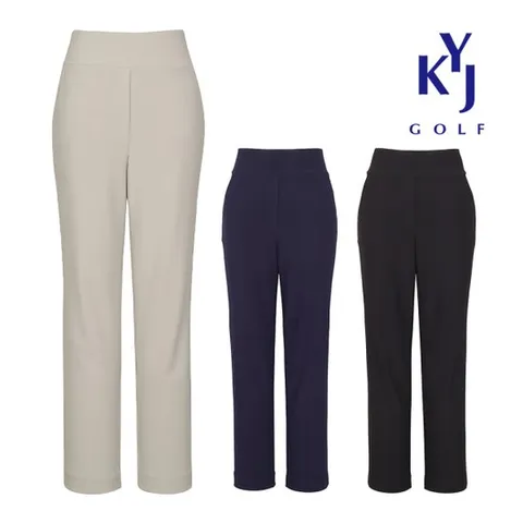 [김영주골프][김영주골프] 봄가을 여성 뱃살보정 밴딩팬츠 골프
