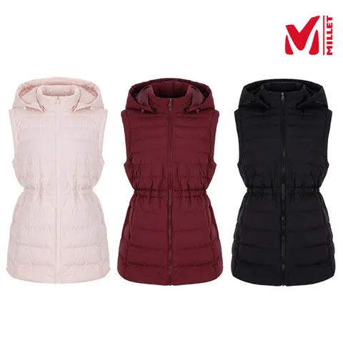 [ 롯데백화점 ][밀레 (행사)]여성 긴기장 LD 아벨 구스 다운 베스트_MXSWV710