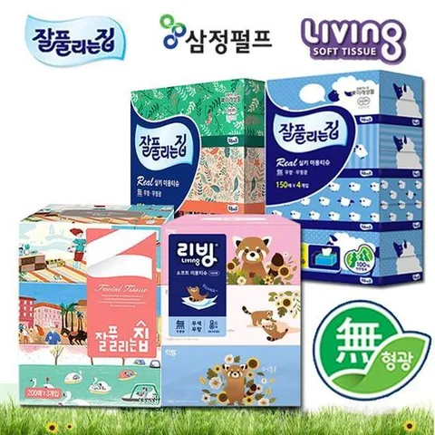 [마물샵] 잘풀리는집 휴지 삼정펄프 미용티슈 각티슈