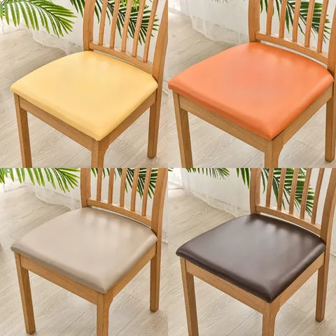 식당 카페 식탁 방수 가죽 의자커버 교체 시트 리폼 천갈이 덮개