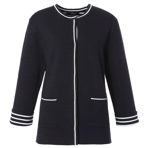 [ 롯데백화점 ][요하넥스]라인배색가디건 J4A3N03