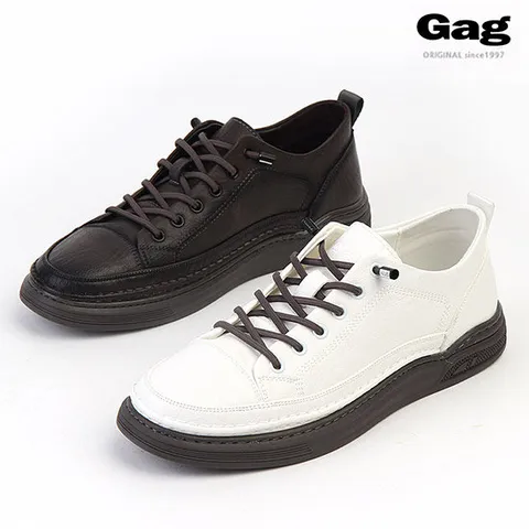 Gag정품 G-1008 고급 가죽 남성 신발 스니커즈 운동화 옥스포드
