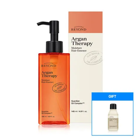 비욘드 아르간 테라피 모이스처 헤어 에센스 145ml + 딥모이 크리미 바디워시 60ml