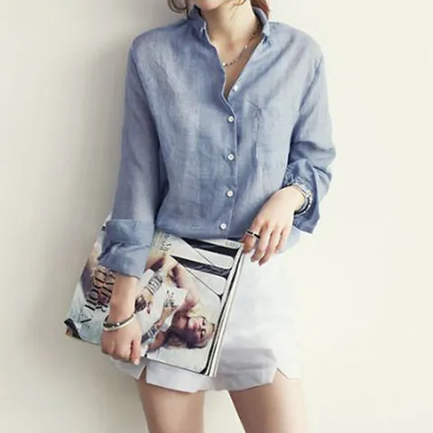 [키첼] 제르니 거즈 셔츠