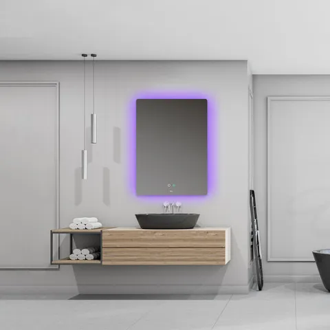 헤이미러 LED 간접 살균 미러 - 사각 600x800