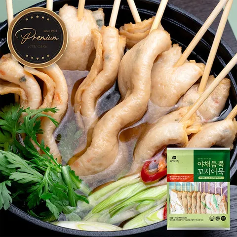 부산영자어묵 야채듬뿍 꼬치어묵 350g