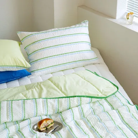 플로라 뉴썸머 시어서커 여름 차렵이불 패드세트 Q