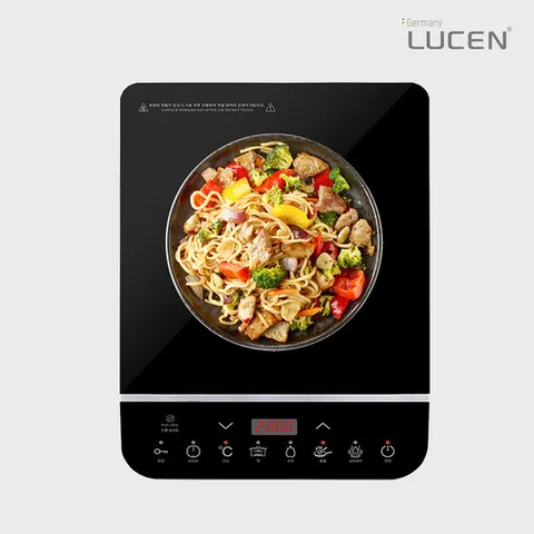 독일 루센 1구 인덕션 가정용 원룸 전기레인지 휴대용 캠핑 하이라이트 LU-2-910