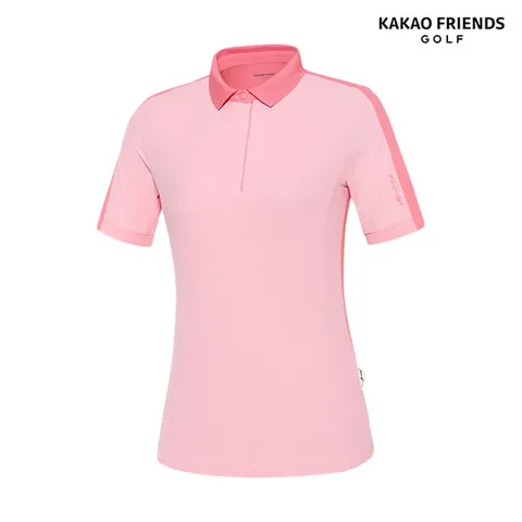 [카카오프렌즈골프] 여성 투톤 폴로티