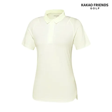 [카카오프렌즈골프] 여성 백로고 폴로티