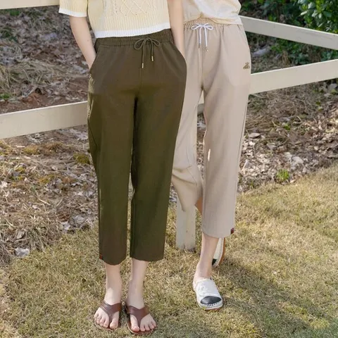 그로우앤더 [빠른배송] 시원함을 선사 인견 슬림 포인트 팬츠