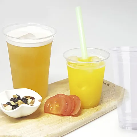 10P 16온스 PET 맥주 주스컵 480ml 아이스컵 테이크아웃컵