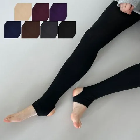 여성 겨울 고리레깅스 기모 안감 타이즈 학생 스타킹