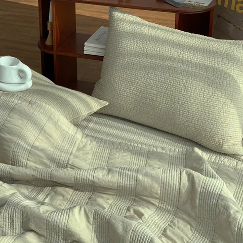 순면 마리 워싱 피그먼트 침구 차렵 여름 이불 K풀세트