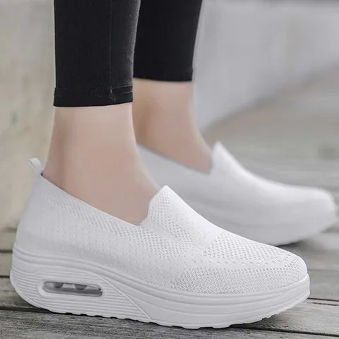 여름슬립온 여자 오피스 출근룩 신발 데일리 캐주얼 슬립온 발편