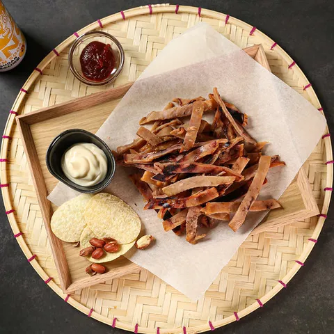 달콤 촉촉한 꿀먹은 바베큐 오징어 100g+100g