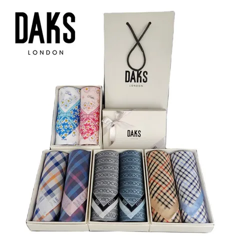 [ 롯데백화점 ][닥스(손수건)]남성 손수건 2매세트 19종 택1