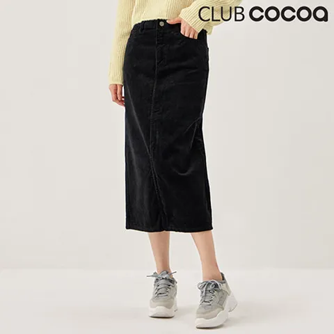 코듀로이슬릿스커트_C2A2SK8854