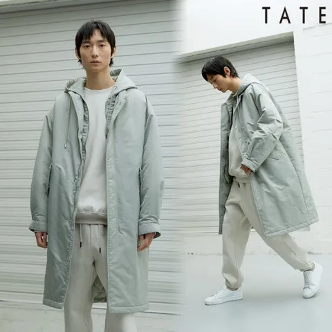 (공용)후드탈부착누빔롱점퍼_KABW0-UHH150