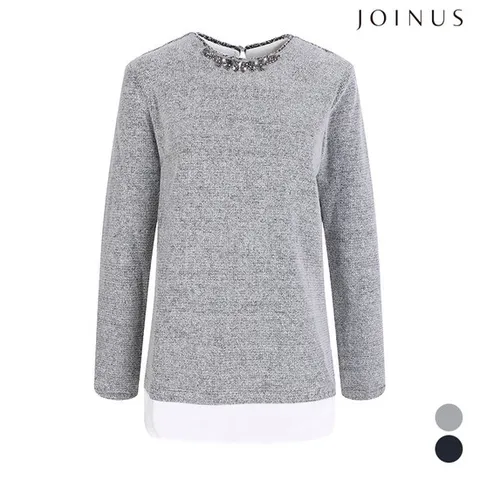 비즈 장식 라운드넥 니트_JAAW1-CKL210