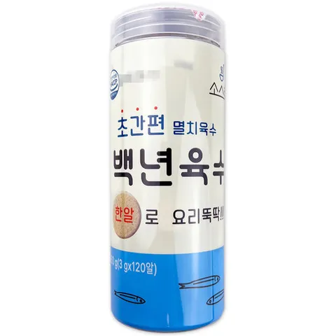 코스트코 소스락 백년육수 초간편 멸치 육수 360g(3g x 120알)