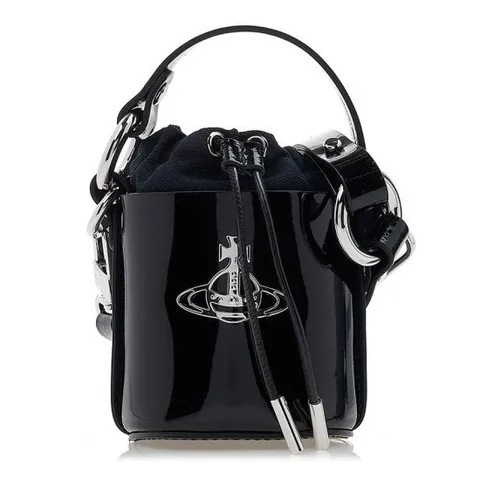 [비비안 웨스트우드] 여성 샤이니 버킷백 미니 5202006CU L001O