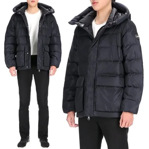 [듀베티카] 빅시오 로고 VUDJ30335K0001 NYD 후드 다운 패딩 점