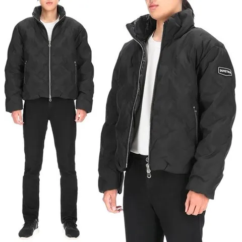 [듀베티카] NEW PATROCLO 로고 VUDJ20536K0001 BKS 다운 패딩 점