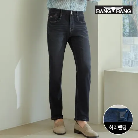 [뱅뱅] 남성 썸머 오리지널 데님 검정