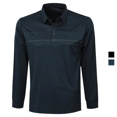 [LUSEN] 루센 남성 무봉제 가슴 패턴 PK 티셔츠 Model No_B2-4E002