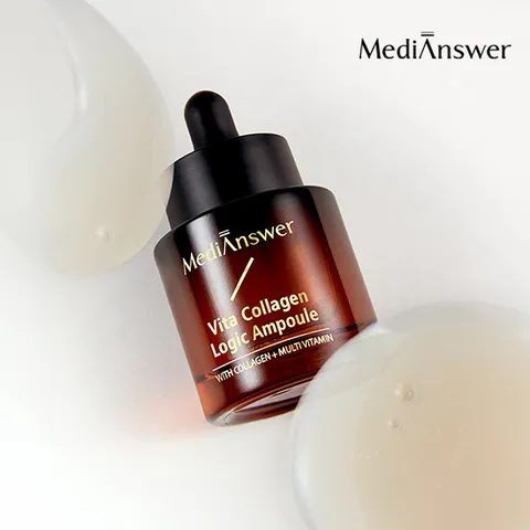 메디앤서 [본품용량증정] 비타콜라겐 광채탄력 앰플 30ml +30ml 용량 추가