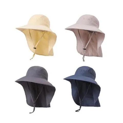 [이거찜] 햇빛 완전차단 목가리개 일모자 자외선차단모자 농부모자 농사모