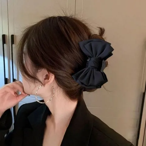 빅리본 헤어집게핀 올림 머리집게핀