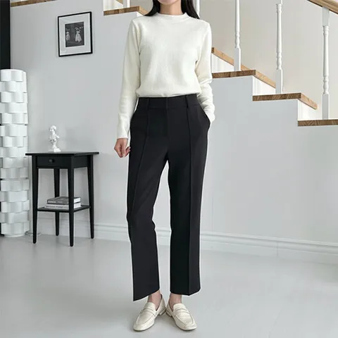 [르포엠]에바 데일리 뒷밴딩 텐션 팬츠 3종세트