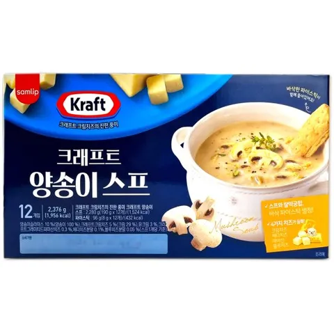 코스트코 크래프트 양송이 스프 2280g(190g x 12개)파이스틱포함