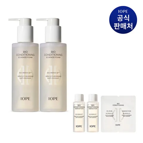 아이오페 바이오 컨디셔닝 에센스 폼 180ml 2개