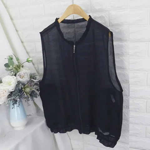 dma_쉬폰 셔링조끼 VOT