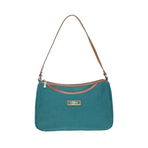 [플릭앤플록]2YT007.포켓 라운드 여성 미니 토트백 손가방 가벼운 엄마 할머니 가방