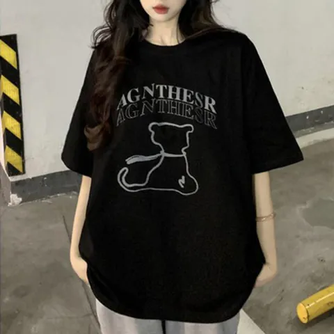 [유니제이] 유케아 프린팅 반팔티