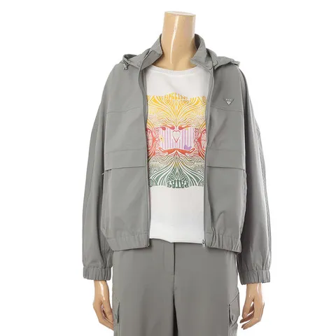 [ 롯데백화점 ]PAT하이넥 후드점퍼 트래이닝 세트 QK21391