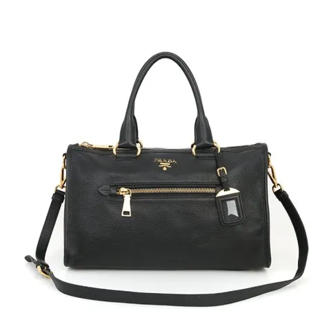 [중고명품] 프라다 비텔로 다이노 모터 지퍼 토트백 BL0805