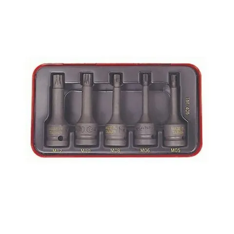 12각 별비트소켓세트 TM-305 3_8SQ x 5pcs 75mm (SET)